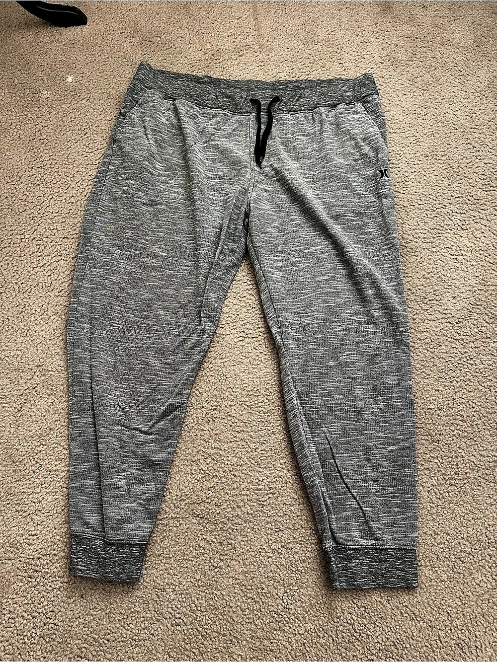 Hurley Men's Gray Joggers Size XL Like New